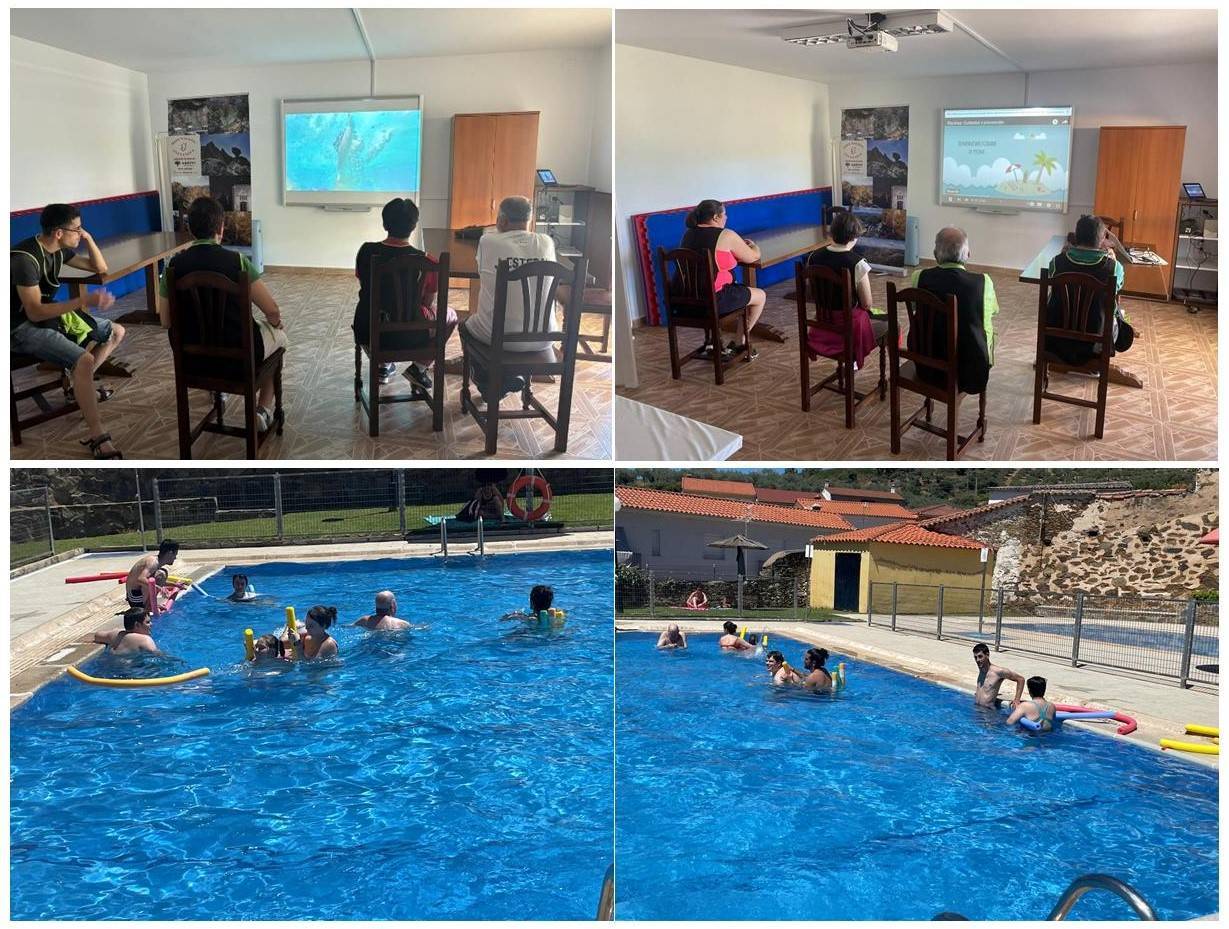 Taller de precauciones en la piscina (2024)