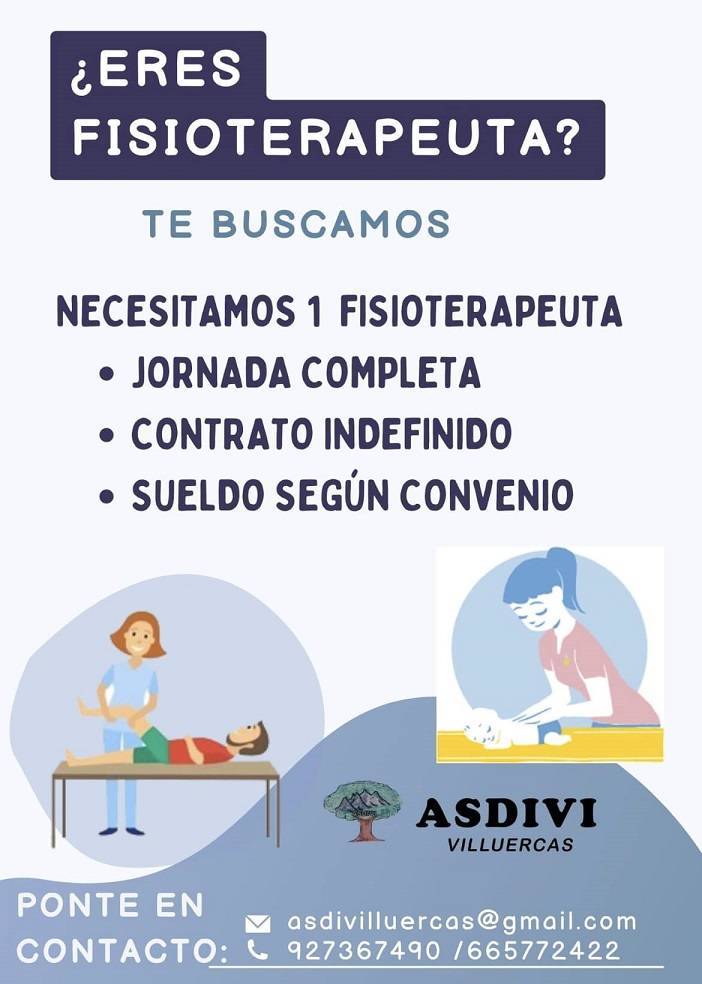 Oferta de trabajo como fisioterapeuta (2024)